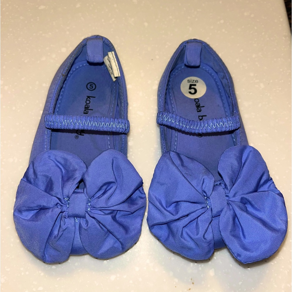 Koala Kids Slipper Shoes w/ Bow Shoes Size 5